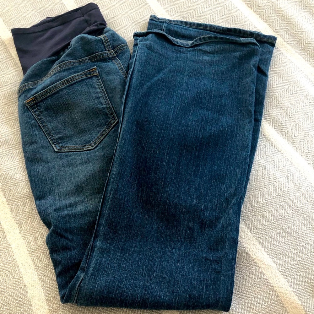 Old navy maternity jeans